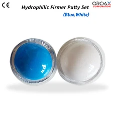 Dental Hydrophilic Firmer Mould Impression Putty Teeth Retainer Silicon + Tray