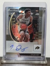 2020 TYLER BEY PRIZM DRAFT PICKS SILVER PRIZM PROSPECT RC AUTO #PA-TB