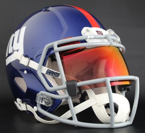 NEW YORK GIANTS NFL Football Helmet with Oakley TORCH Visor / Eye Shield |  eBay