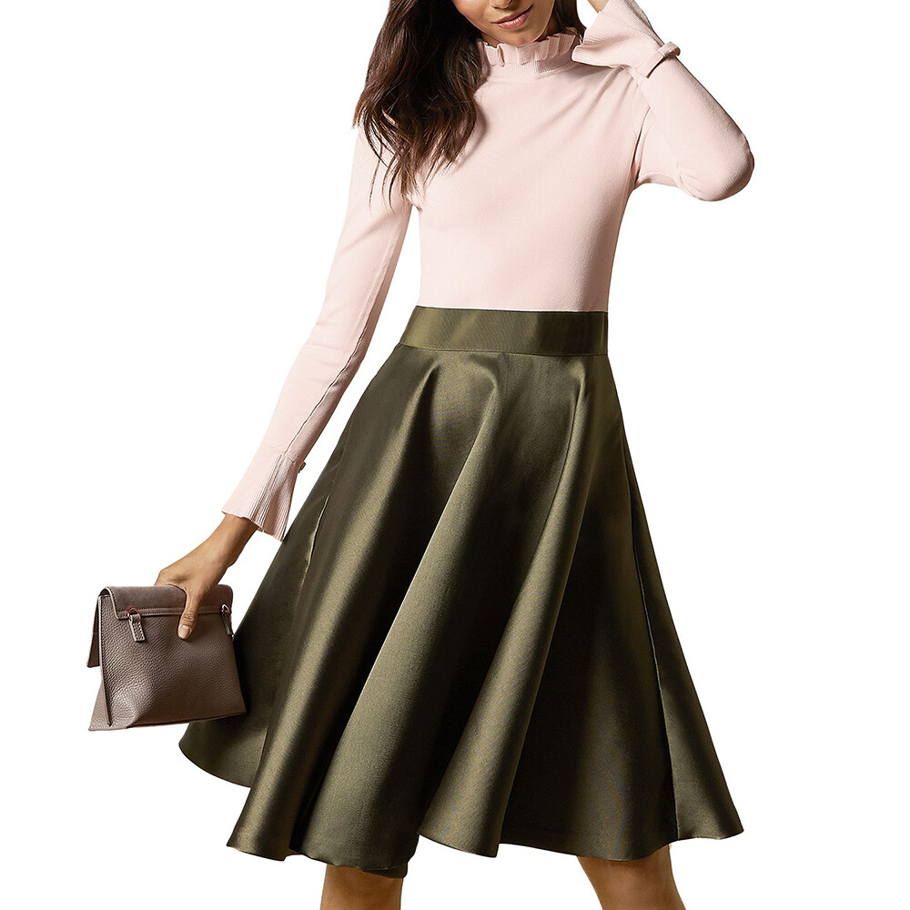 Ted Baker Zadi Knit Frilled Full Skirt 