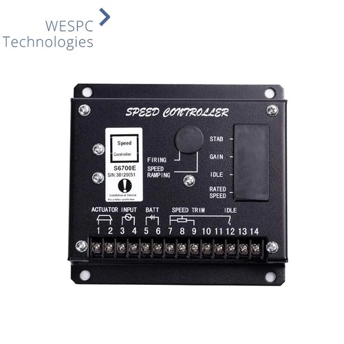 Speed Control Unit S6700E Diesel Generator Engine Speed Controller Governor - Afbeelding 3 van 6