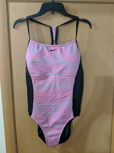 women's striped swimsuit