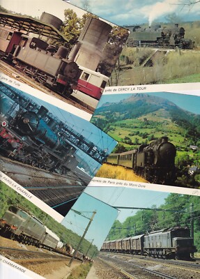 FRANZÖSISCH - FRANZÖSISCHE ''BIBLIO-RAIL'' KARTEN - 6 VERSCHIEDENE KARTEN #FC 11