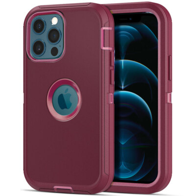 For Apple iPhone 12 Pro Max 12 Pro Heavy Duty Phone Case Shockproof Hard Cover
