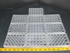 Falcon Lot of 10 Used 24 Multiwell 353047 W/ Lid Tissue Culture Plate Lab CS