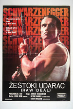 RAW DEAL  Original RARE exYU movie poster 198...