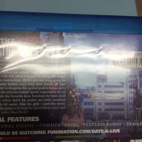 DateALive Date A Live Season 1 One Blu-Ray DVD English Anime - Photo 3/6