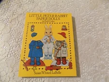 NEW Little Peter Rabbit Paper Dolls in Full Color by Labelle, Susan La Belle