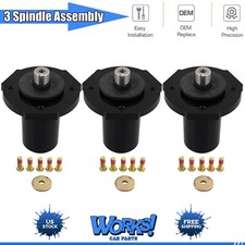 3PK Spindle Assembly for Gravely 44" 48" 52" 60" 72" Deck 59215400 59225700