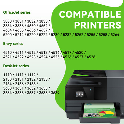 Cartucce Rigenerate HP 63XL Colore Per Stampanti HP Deskjet/Officejet (Tri-Color)