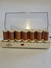 Belson Profiles Spa SS-203 20 Hot Rollers Velvet Flocked Curlers Hair TESTED Wax