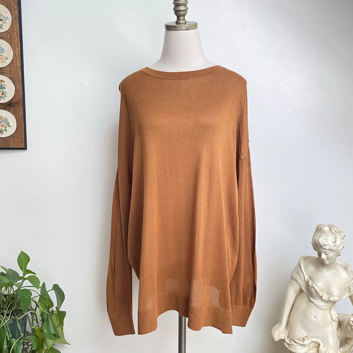 Rust store sweater womens