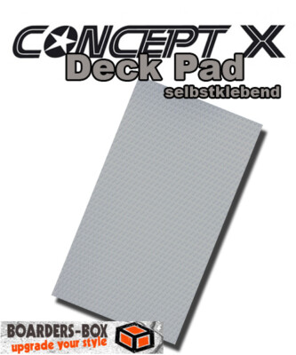 CONCEPT X Deck Pad selbstklebend 100 cm x 50 cm Grey