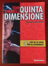 TONY BINARELLI "QUINTA DIMENSIONE" MEDITERRANEE 2008 + CD GUIDA ESPERIMENTI