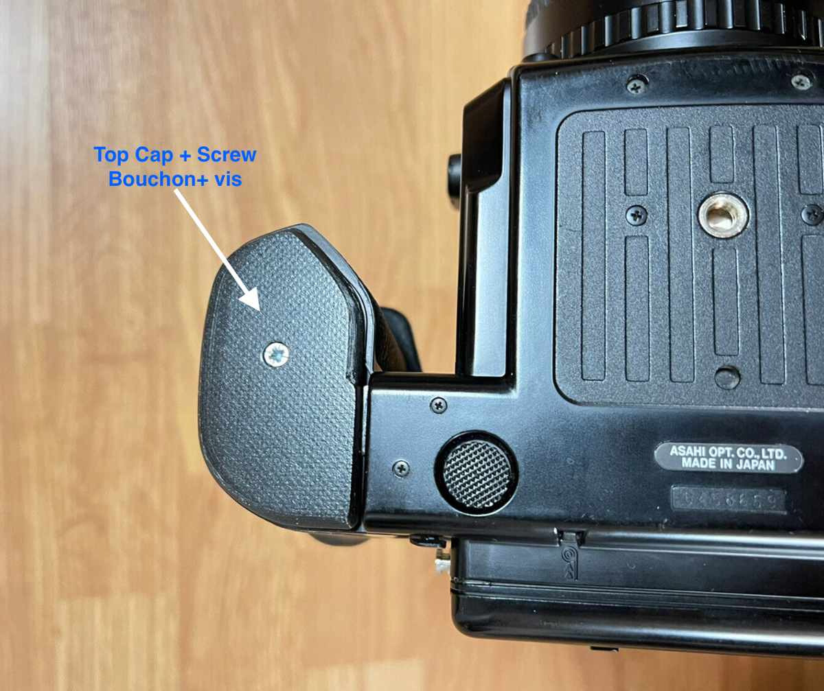 Battery holder for Pentax 645N-645 NII + Lock mechanism- Wired