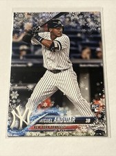 2018 Topps Holiday Mega Walmart Snowflake Miguel Andujar #HMW14 Rookie Card