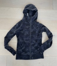 LN Lululemon Camo Scuba Jacket Hoodie 6