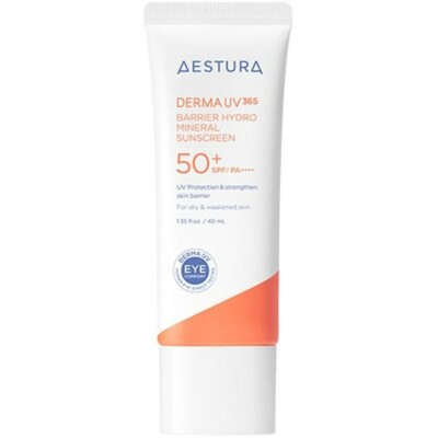 AESTURA Derma UV365 Barrier Hydro Mineral Sonnencreme 40ml LSF50+ PA++++, KBeauty
