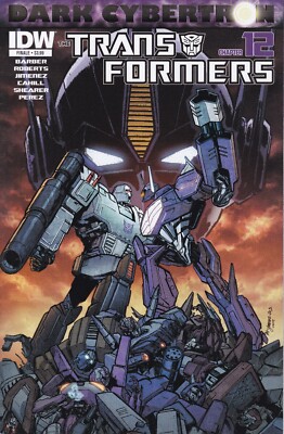 TRANSFORMERS: #12 (finale) - Dark Cybertron - Back issue