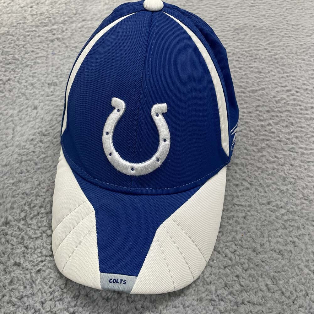 Indianapolis Colts Infield Apparel Reebok Dad hat baseball cap NFL Team Big Logo