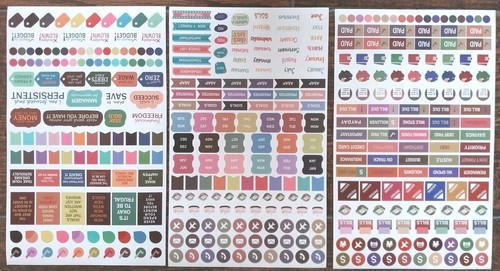 Secretary Sticky Notes Office Sticky Note Tabs Bookmarks Secretary School Self Adhesive Lot Of ...