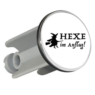 Waschbeckenstöpsel Hexe im Anflug Geschenkidee Hexe Geschenk Präsent Mitbringsel