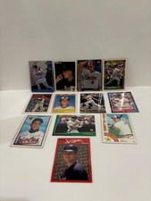 Lotto di 12 carte Cal Ripken Jr 1984-2000 1992 Leaf 2000 Topps Select Foil