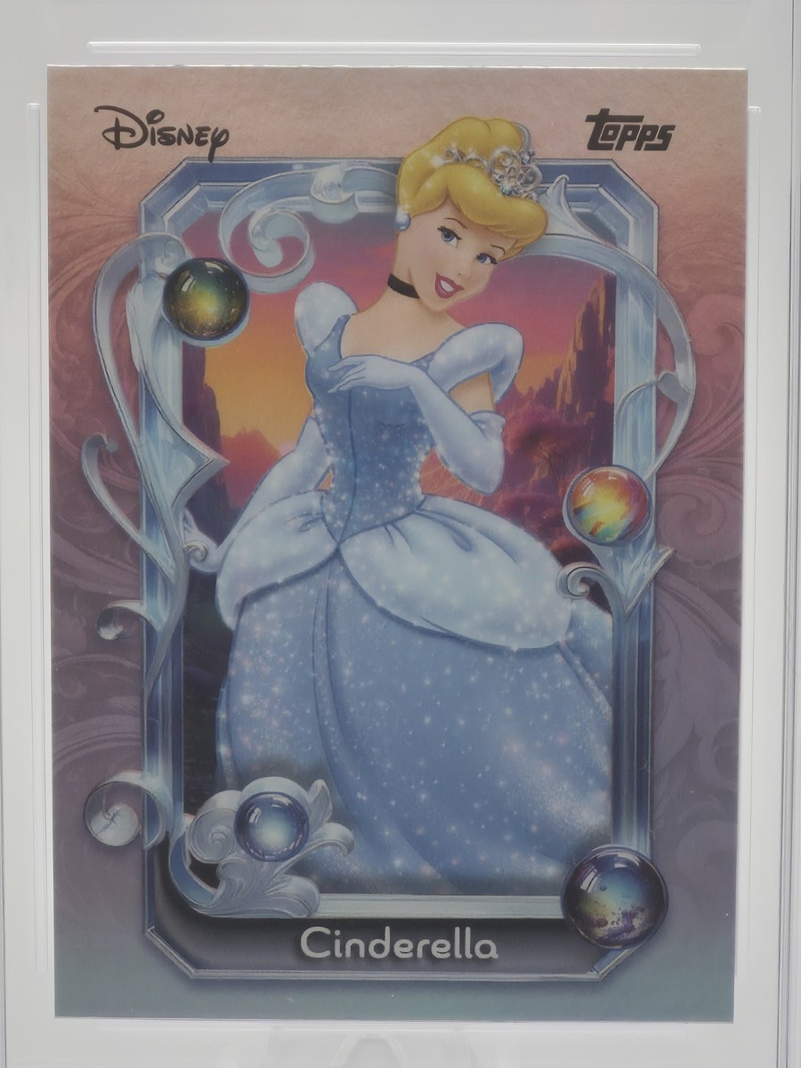 Topps Chrome Disney Wonder Cinderella Holo Gem Mint 10 | eBay