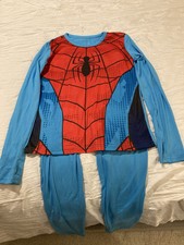Spider-man Climate Right Pajamas Set Boys Large Blue Cuddl Duds