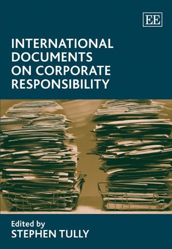 International Documents on Corporate Responsibility,Stephen Tu .