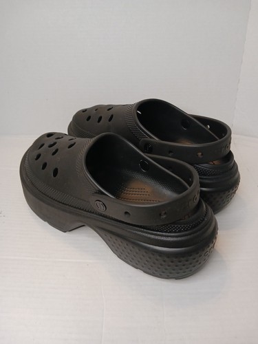Crocs Stomp Clogs Men's Size 13 Black (SEE DESCRIPTION) - Picture 7 of 11
