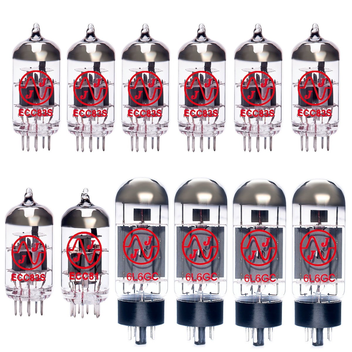 Replacement Valve Kit for Fender Twin Pro Tube (6 x ECC83 1 x Balanced ECC83 ...