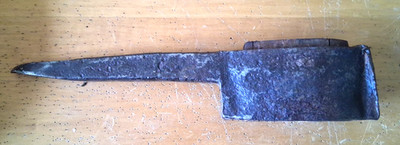 Antique Vintage Pickaroon Pick-a-roon Axe Logging Tool Head 9.5 '' Long