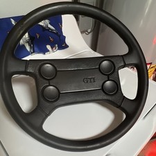 Oem Vw Volkswagen Mk1 Mk2 Gtigolf Rabbit 4 Spoke Button Vintage Steering Wheel