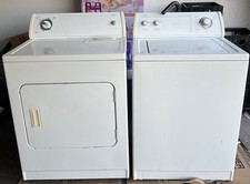 Heavily Used Whirlpool Washer And Dryer Set *...