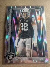 2025 Topps Chrome Football - Maxx Crosby #180 RayWave Refractor RAIDERS
