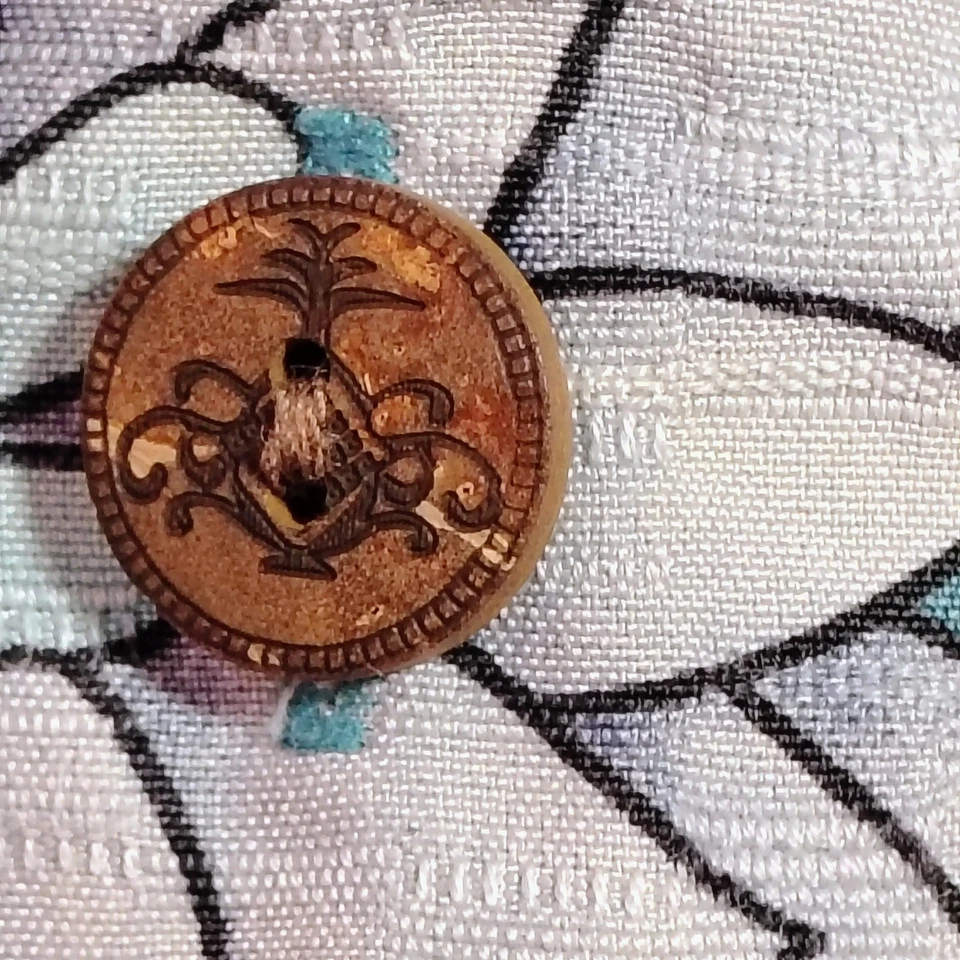 Camisa Montego Mon Para Hombre L 100% Seda Manga Corta Abotonada Tropical Floral Onda Foto 4 de 4