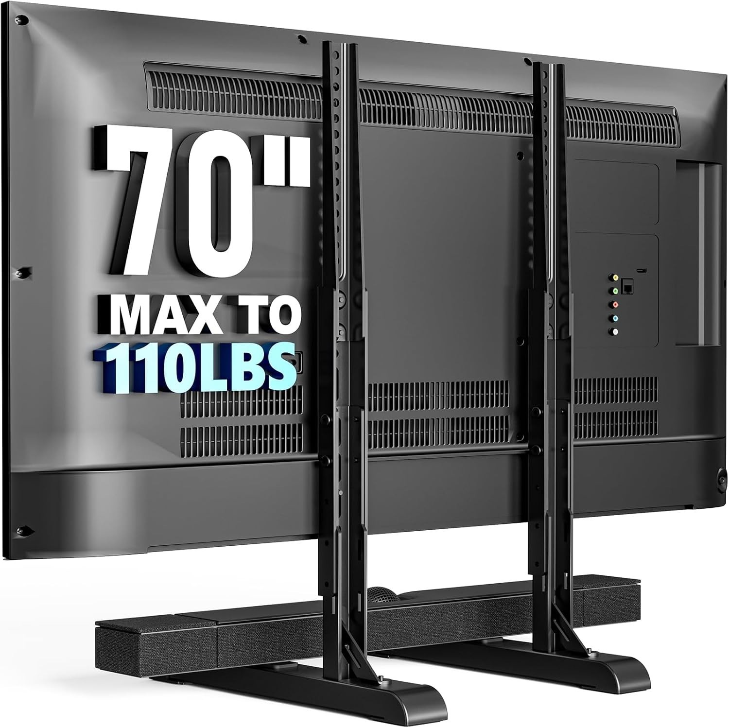For 19-70 Inch Lcd Led Tvs Height Adjustable Tv Legs Hold
