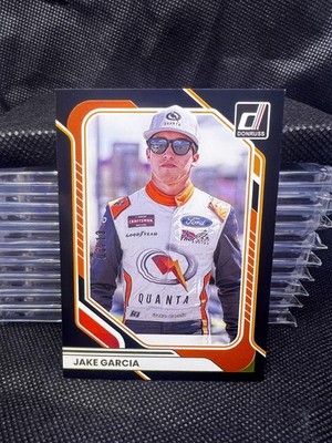 2026 Panini Donruss Nascar - Jake Garcia Black #48 5/13