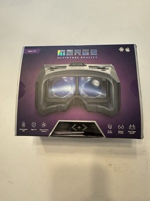Merge AR VR Headset Goggles Wireless Smartphone Viewer Apple Android