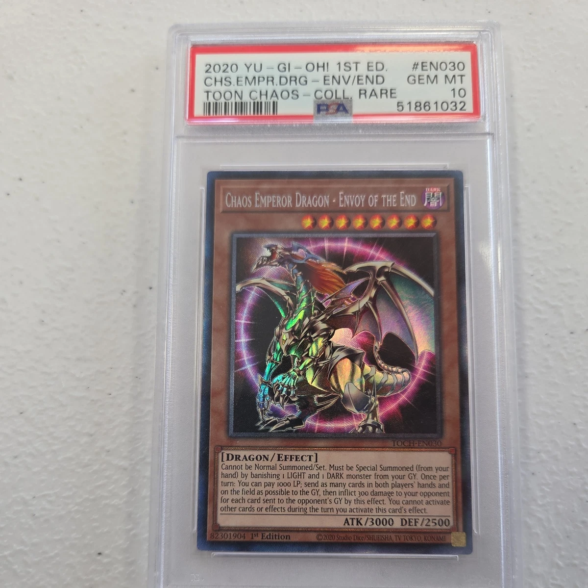 Chaos Emperor Dragon-Envoy of the End Yu-Gi-Oh! TCG Professional