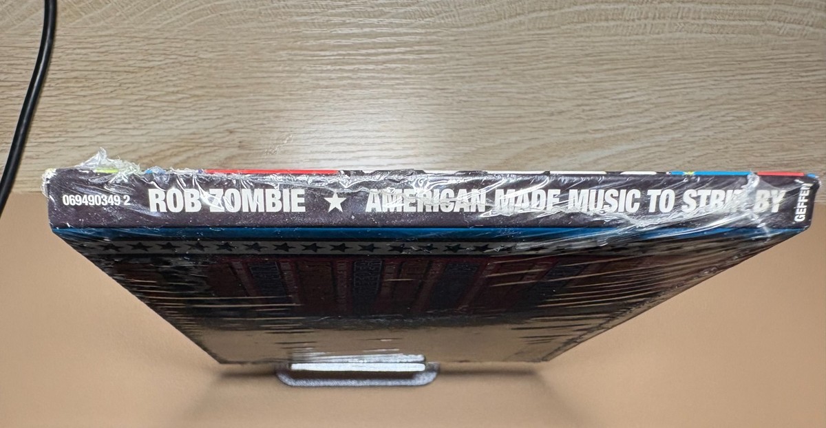SEALED - ROB ZOMBIE - AMERICAN MADE MUSIC TO STRIP BY - PROMO CD
