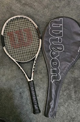 Wilson Tennis Hammer Racket Carbon Matrix Specs In Photo