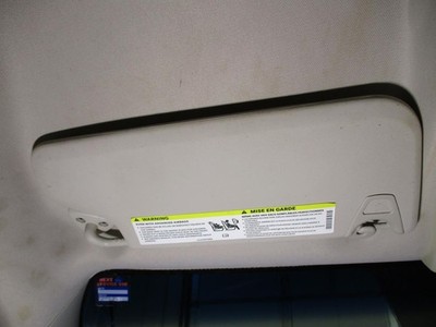 Used Left Sun Visor fits: 2012 Dodge Journey illuminated L. w/o garage door open