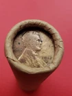 1915-S LINCOLN WHEAT CENT 1923-S LINCOLN WHEAT PENNY COIN ROLL ENDERS BANKROLLED