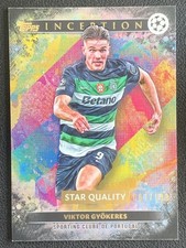 Viktor Gyokeres 2024-25 Topps Inception UCC Star Quality Black Base /199 #42