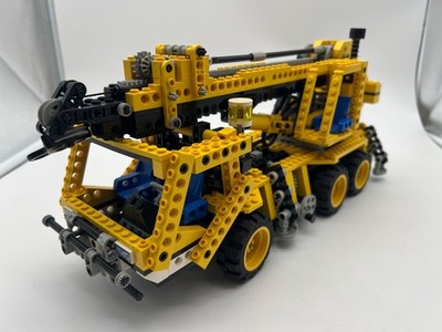 Lego Technic 8460 gelber Pneumatic Kran - vintage - vollständig