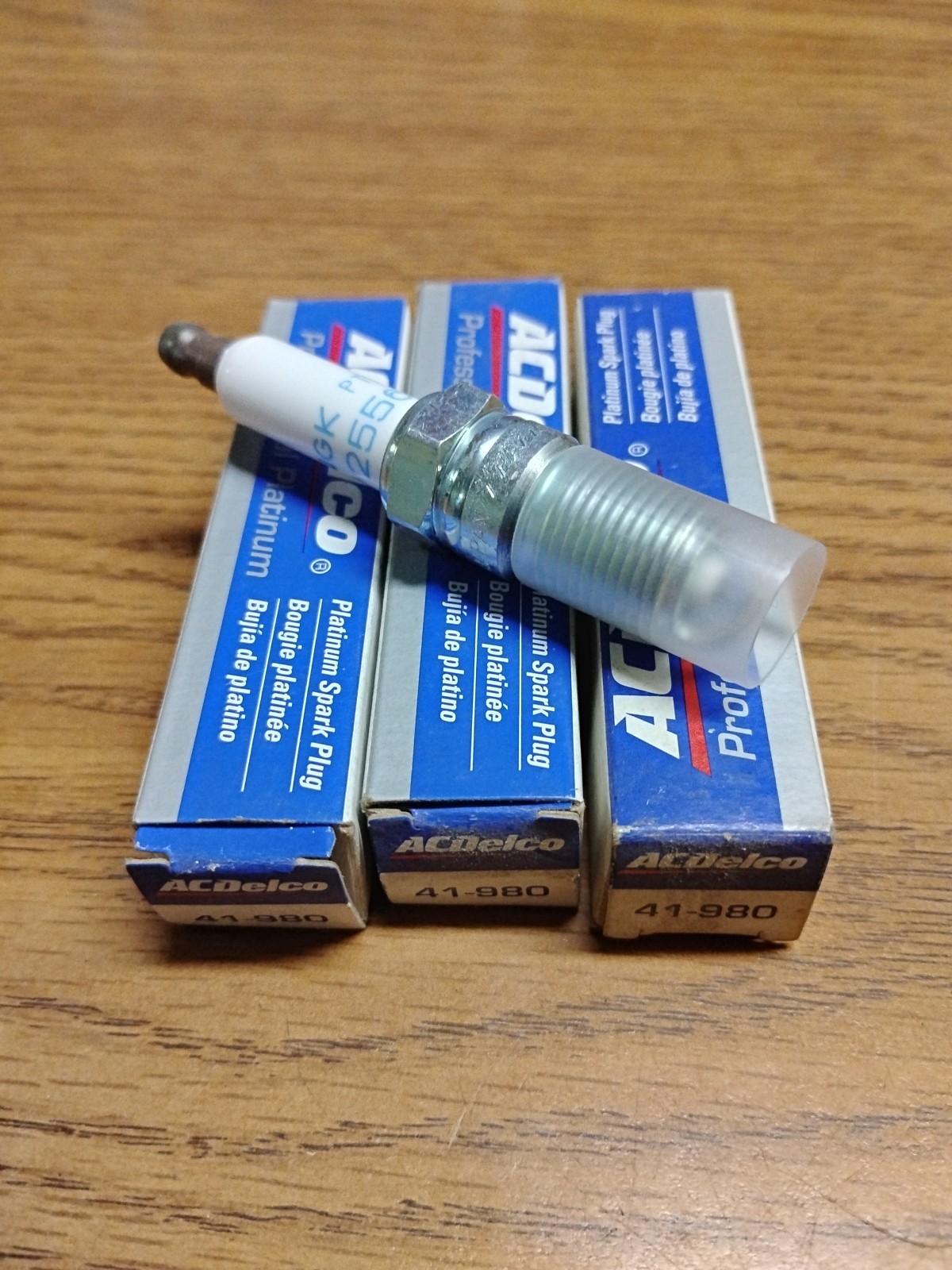 ACDelco 41-980 GM 12556183 Platinum Spark Plug- Set of 3 - AC1