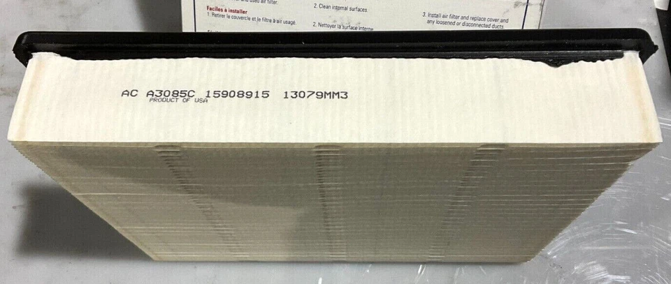 Filtro GENUINO ACDELCO Cadillac Chevy GMC no resistente A3085C Foto 2 de 3