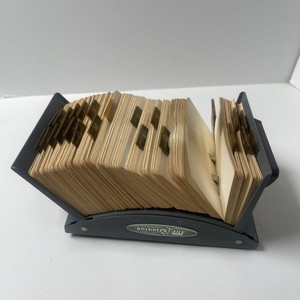 Rolodex File Jr Model V524 J Mile File with Unused Cards